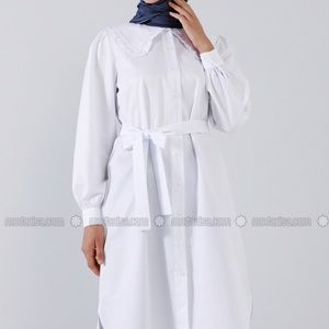 White Tunic with collar